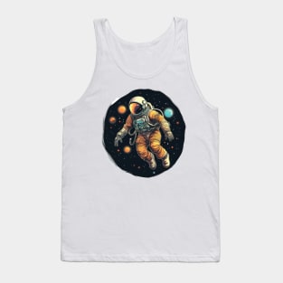 Astronaut in space Tank Top